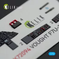   Kelik Vought F7U-3M Cutlass - interior 3D decals for Fujimi kit 1:72 (K72094)