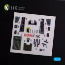 Kelik F-16C - interior 3D decals for Hasegawa kit 1:72 (K72096)