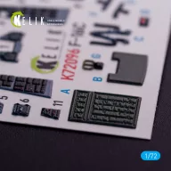   Kelik F-16C - interior 3D decals for Hasegawa kit 1:72 (K72096)