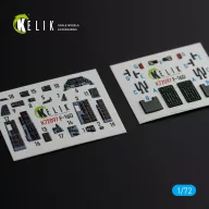Kelik F-16D interior 3D decals for Revell kit 1:72 (K72097)