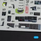 Kelik F-16D interior 3D decals for Revell kit 1:72 (K72097)
