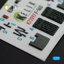 Kelik F-16D interior 3D decals for Revell kit 1:72 (K72097)
