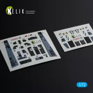 Kelik F-15E - interior 3D decals for GWH kit 1:72 (K72098)