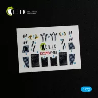 Kelik F-15E - interior 3D decals for GWH kit 1:72 (K72098)