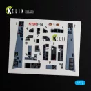 Kelik F-15E - interior 3D decals for GWH kit 1:72 (K72098)