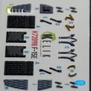Kelik F-15E - interior 3D decals for GWH kit 1:72 (K72098)