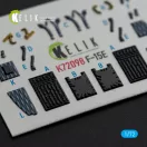 Kelik F-15E - interior 3D decals for GWH kit 1:72 (K72098)