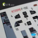 Kelik F-15E - interior 3D decals for GWH kit 1:72 (K72098)