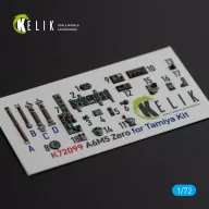   Kelik A6M5 Zero - interior 3D decals for Tamiya kit 1:72 (K72099)