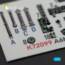Kelik A6M5 Zero - interior 3D decals for Tamiya kit 1:72 (K72099)
