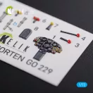 Kelik Horten Go 229 interior 3D decals for Revell kit 1:72 (K72100)