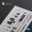 Kelik Chinese FC-1 Fierce Dragon interior 3D decals for Trumpeter kit 1:72 (K72101)