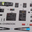 Kelik CH-47A interior 3D decals for Trumpeter kit 1:72 (K72103)