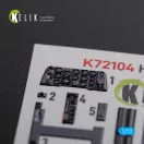 Kelik HE-219 UHU interior 3D decals for Dragon kit 1:72 (K72104)