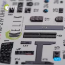 Kelik HE-219 UHU interior 3D decals for Dragon kit 1:72 (K72104)