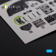 Kelik KI-21 interior 3D decals for ICM kit 1:72 (K72107)