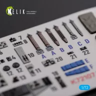 Kelik KI-21 interior 3D decals for ICM kit 1:72 (K72107)