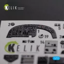Kelik KI-21 interior 3D decals for ICM kit 1:72 (K72107)