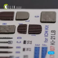 Kelik KI-21 interior 3D decals for ICM kit 1:72 (K72107)
