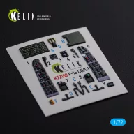   Kelik F-16 CG/CJ interior 3D decals for Academy kit 1:72 (K72108)