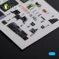   Kelik F-16 MLU interior 3D decals for Revell kit 1:72 (K72109)