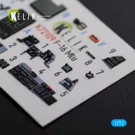   Kelik F-16 MLU interior 3D decals for Revell kit 1:72 (K72109)