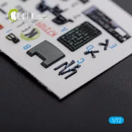   Kelik F-16 MLU interior 3D decals for Revell kit 1:72 (K72109)