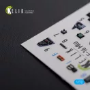 Kelik F-16 MLU interior 3D decals for Revell kit 1:72 (K72109)