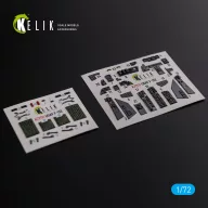 Kelik F-15E interior 3D decals for Academy kit 1:72 (K72111)