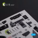 Kelik F-15E interior 3D decals for Academy kit 1:72 (K72111)