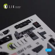 Kelik F-15E interior 3D decals for Academy kit 1:72 (K72111)