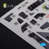 Kelik F-15E interior 3D decals for Academy kit 1:72 (K72111)