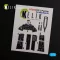 Kelik F9F-2 Panther interior 3D decals for HobbyBoss kit 1:72 (K72113)