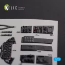 Kelik F9F-2 Panther interior 3D decals for HobbyBoss kit 1:72 (K72113)