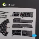 Kelik F9F-2 Panther interior 3D decals for HobbyBoss kit 1:72 (K72113)