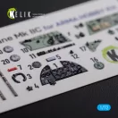 Kelik Hurricane Mk IIC interior 3D decals for Arma Hobby kit 1:72 (K72114)