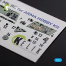 Kelik Hurricane Mk IIC interior 3D decals for Arma Hobby kit 1:72 (K72114)