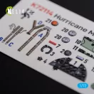 Kelik Hurricane Mk IIC interior 3D decals for Arma Hobby kit 1:72 (K72114)