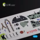Kelik Sea Hurricane Mk I interior 3D decals for Arma Hobby kit 1:72 (K72115)