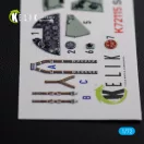Kelik Sea Hurricane Mk I interior 3D decals for Arma Hobby kit 1:72 (K72115)