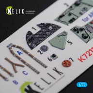   Kelik Sea Hurricane Mk I interior 3D decals for Arma Hobby kit 1:72 (K72115)