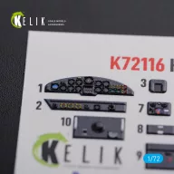   Kelik He-111 H6 interior 3D decals for Airfix kit 1:72 (K72116)