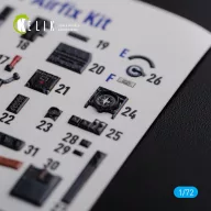   Kelik He-111 H6 interior 3D decals for Airfix kit 1:72 (K72116)
