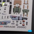 Kelik Mirage 2000C interior 3D decals forModelSvit kit 1:72 (K72119)