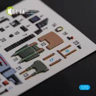   Kelik Mirage 2000C interior 3D decals forModelSvit kit 1:72 (K72119)