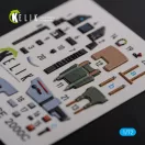 Kelik Mirage 2000C interior 3D decals forModelSvit kit 1:72 (K72119)