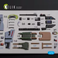  Kelik Mirage 2000C interior 3D decals forModelSvit kit 1:72 (K72119)