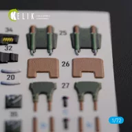   Kelik Mirage 2000D interior 3D decals forModelSvit kit 1:72 (K72120)