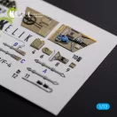 Kelik BF109-F2/F4 reconnaissance interior 3D decals for Fine Molds kit 1:72 (K72122)
