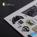 Kelik BF109-F2/F4 interior 3D decals for Fine Molds kit 1:72 (K72123)